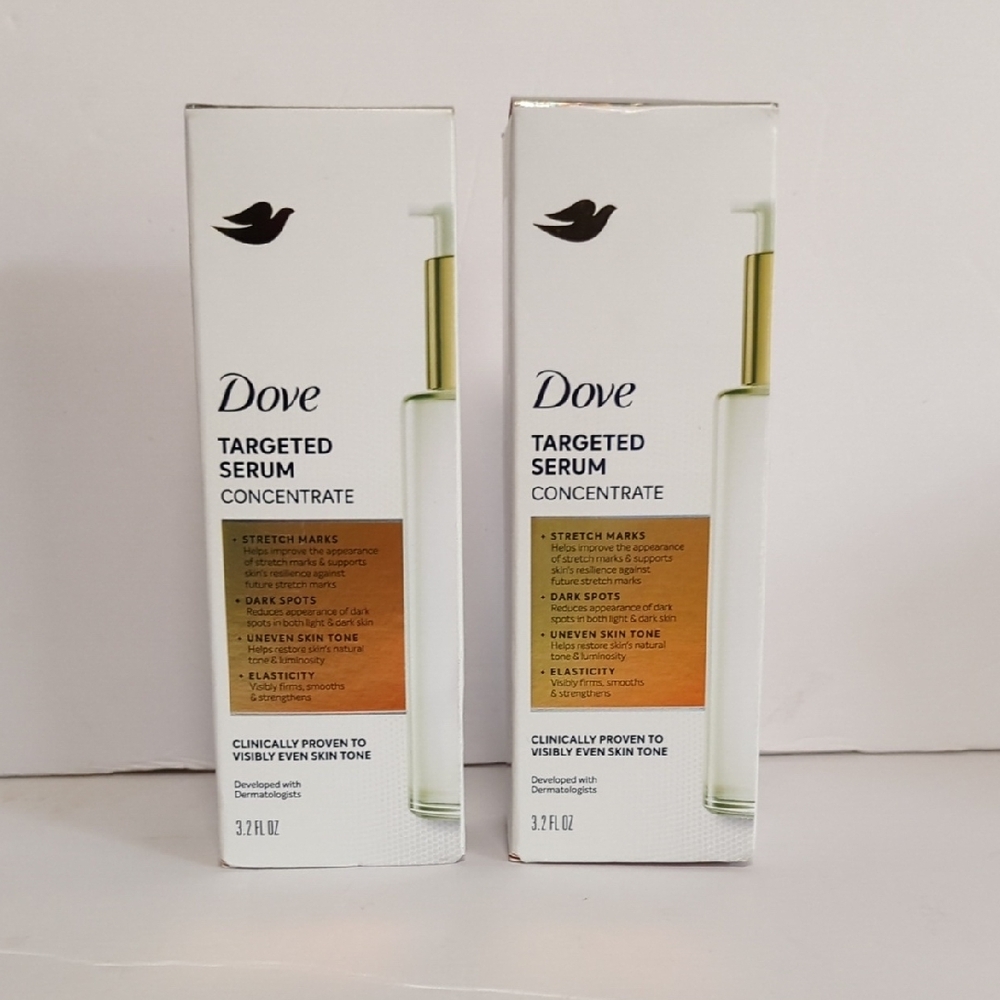 2 bottles - Dove Targeted Serum Multipurpose Moisturizing Factors, 3.2 oz